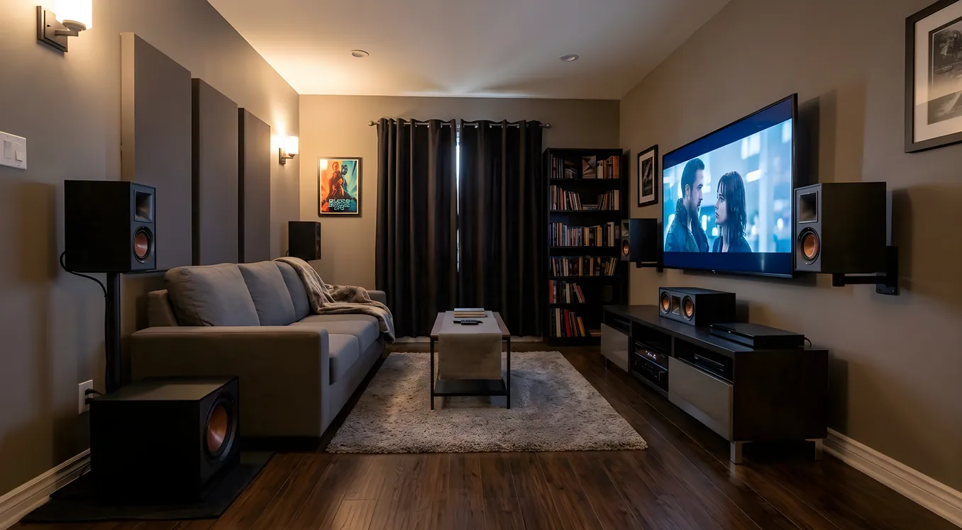 Surround Sound in Small Rooms: Making 5.1 and Atmos Work Under 200 Sq Ft