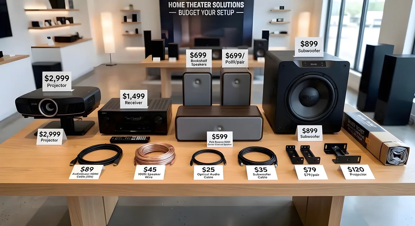 Home Theater Cost Breakdown: What Each Component Actually Costs
