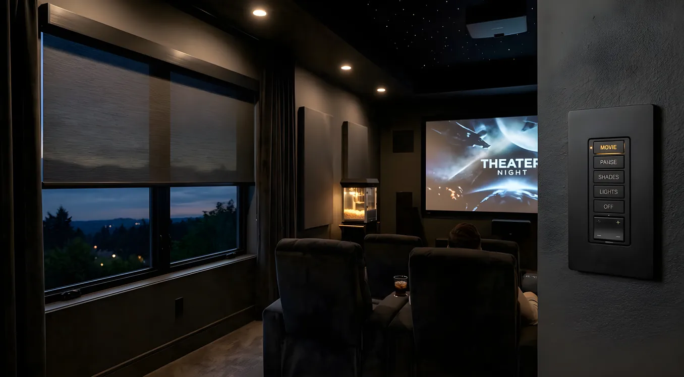 Lutron Lighting for Home Theaters: RadioRA 3, HomeWorks, and Caseta