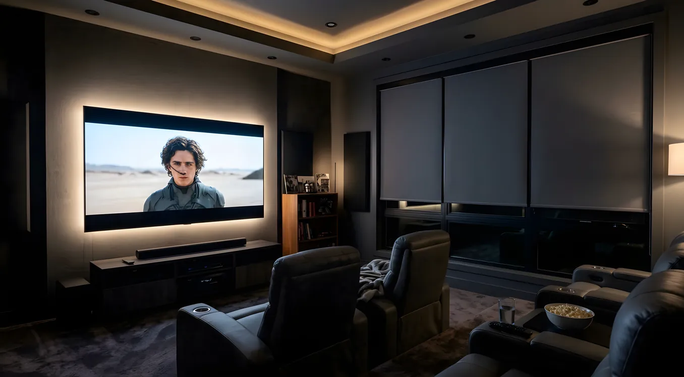 Ambient Light Management: Blackout, Bias Lighting, and Screen Choice